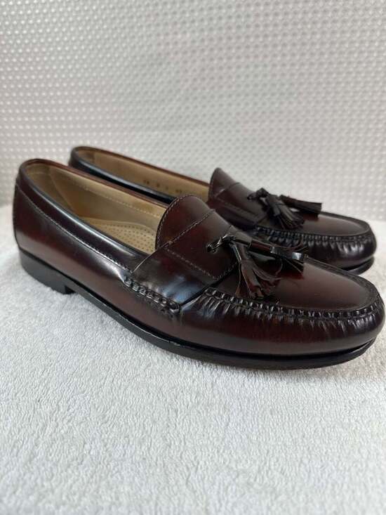 Cole Haan Men\'s Leather Tassel Loafers Size 10 B main image 7